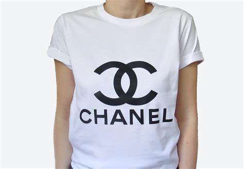 t shirt femme chanel|Chanel shirt clearance.